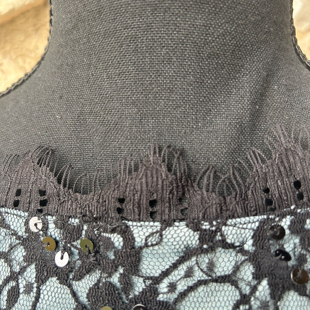Adrianna Papell black lace dress size 8 - Picture 9 of 14
